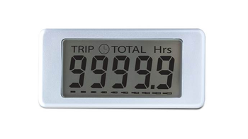 Elapsed Hour Meter with Single-Hole Mounting - EMC 1500